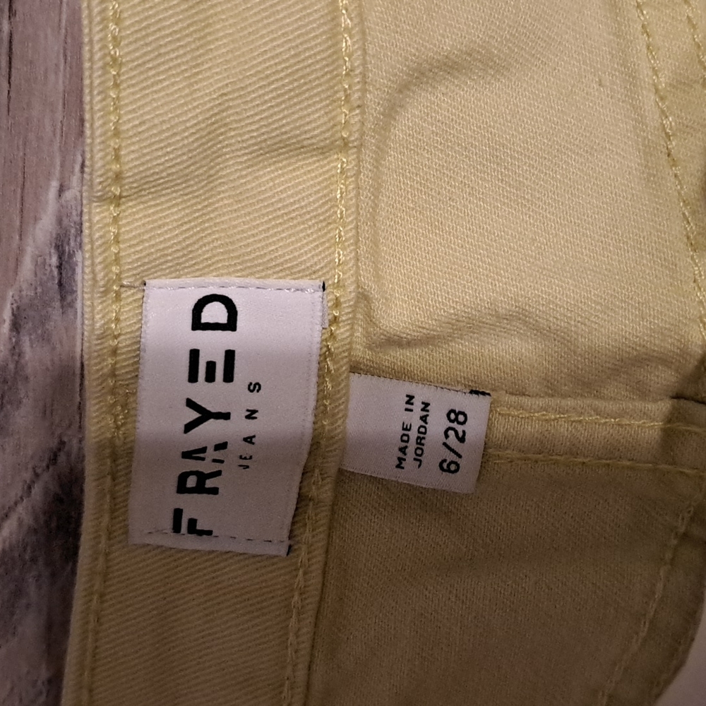 FRAYED HIGH RISE SHORTS - Picture 3 of 3